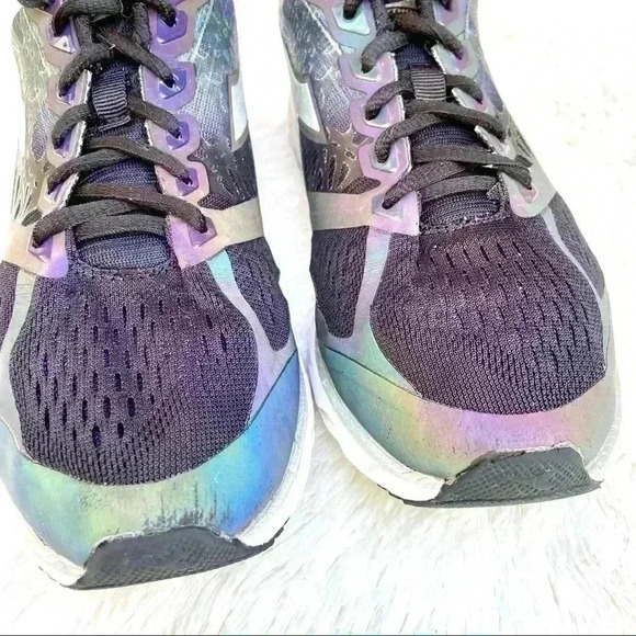 Diadora Blu Shield Mythos Hip Metallic Athletic Running Sneakers Size 7 - Picture 4 of 16